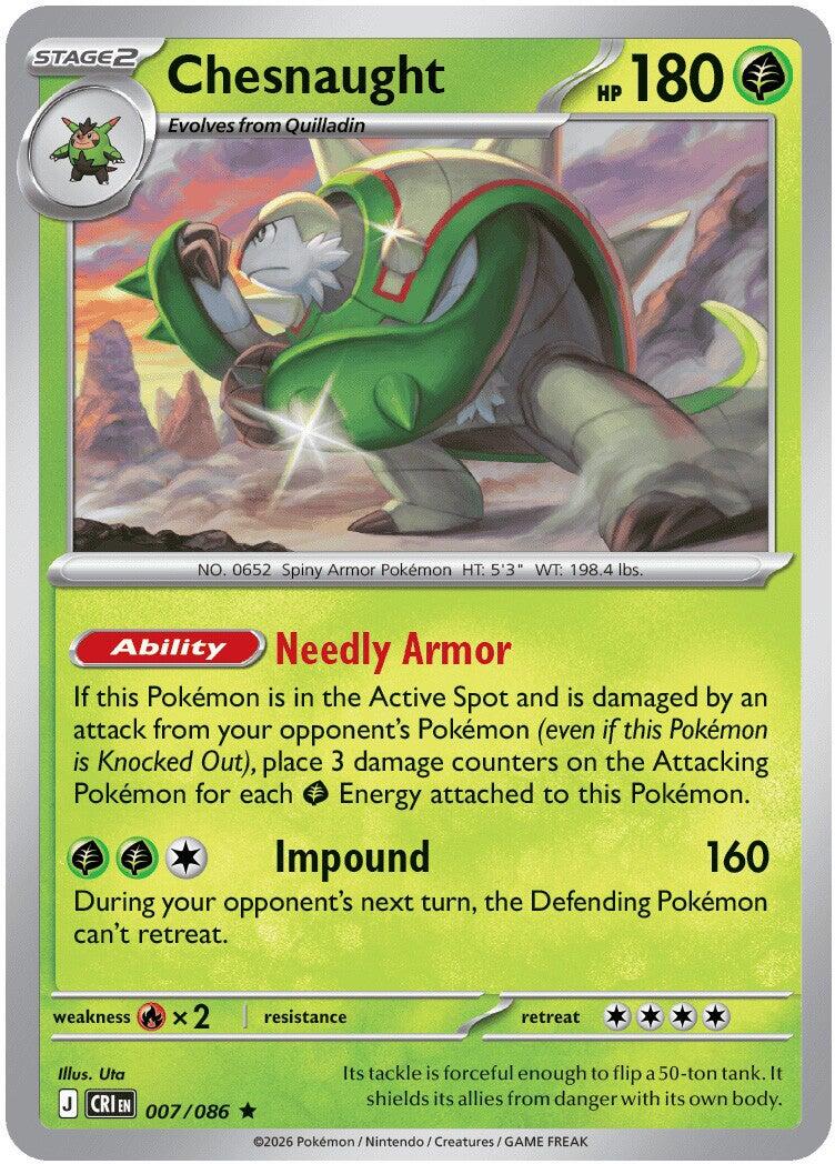 Chesnaught - 007/086 (Holo)
