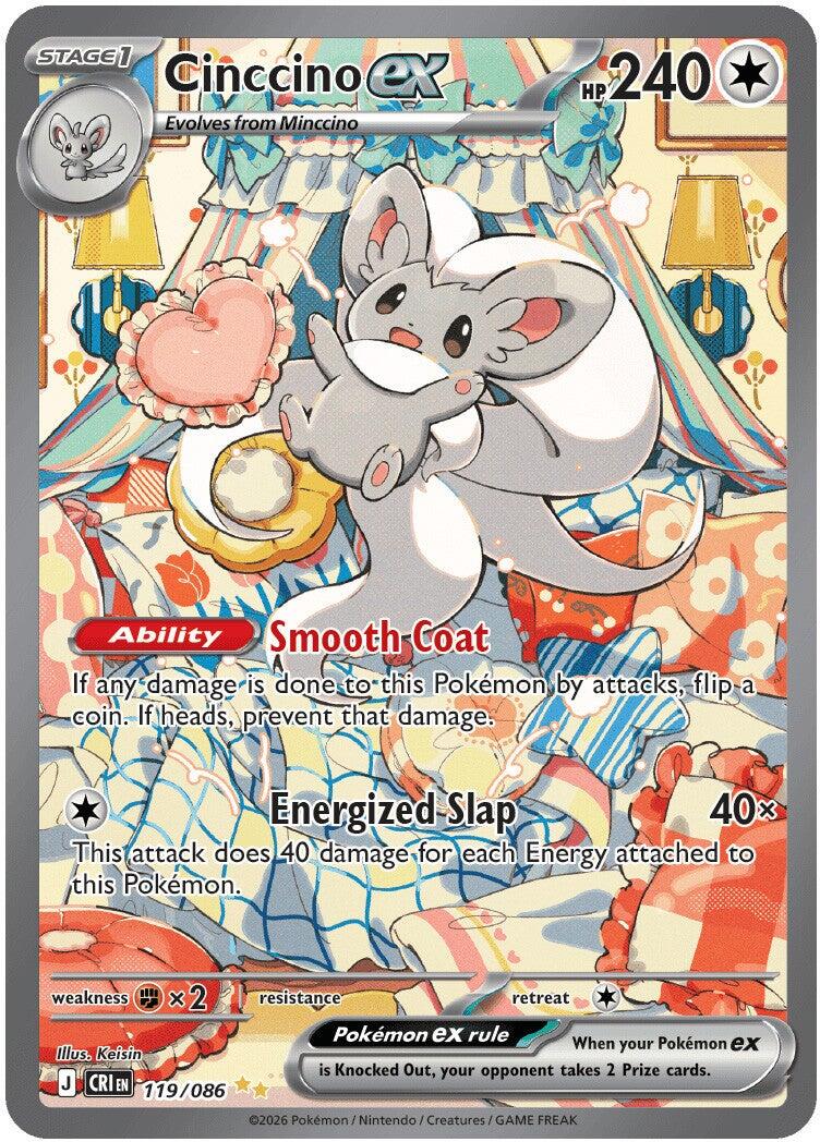 Cinccino ex - 119/086 (Holo)