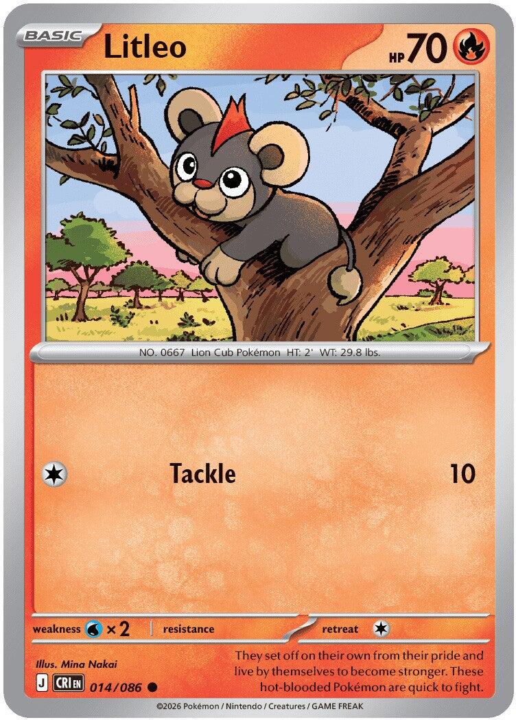 Litleo - 014/086 (Reverse Holo)