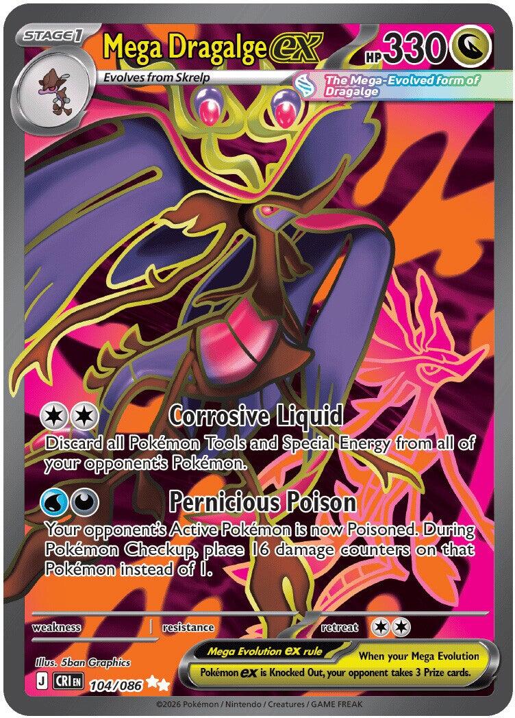 Mega Dragalge ex - 104/086 (Holo)