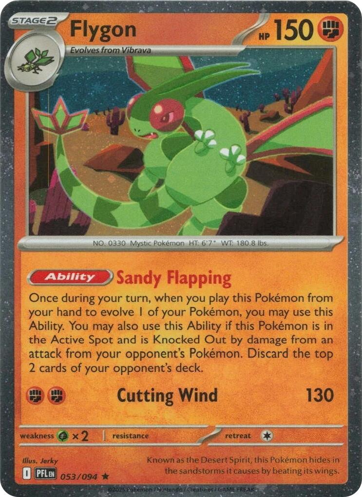 Flygon - 053/094 Cosmos Holo