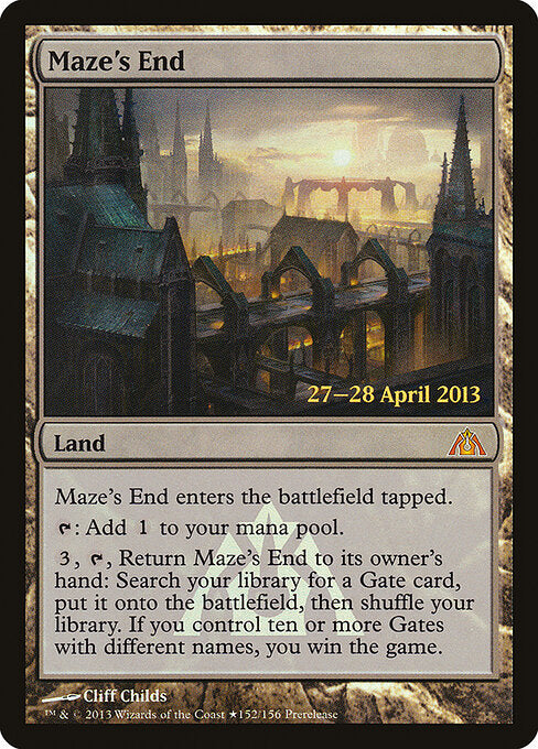 Maze's End - PDGM #152★ Foil
