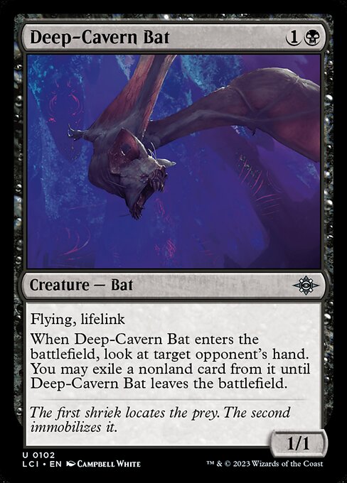 Deep-Cavern Bat - LCI #102