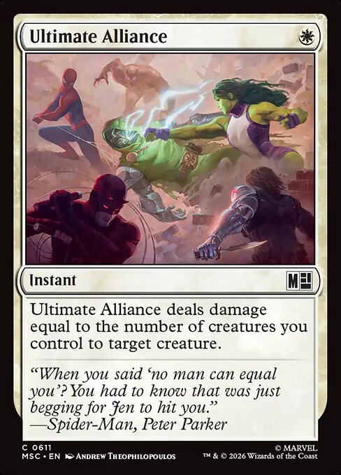 Ultimate Alliance - 611 (Foil)