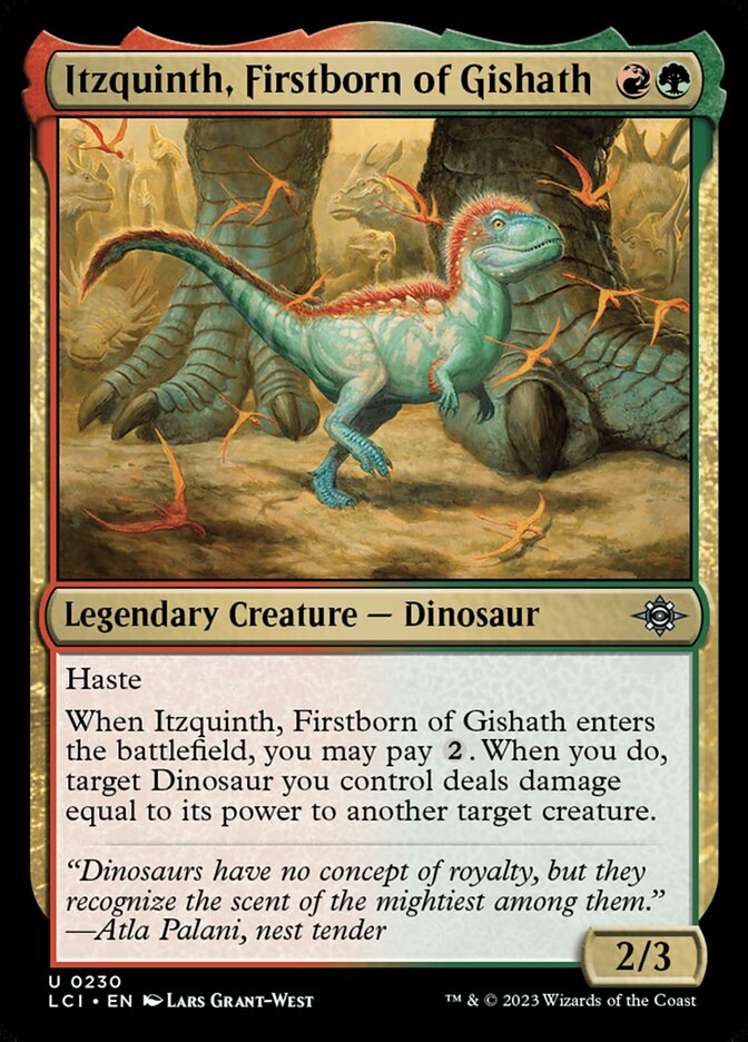 Itzquinth, Firstborn of Gishath - 230