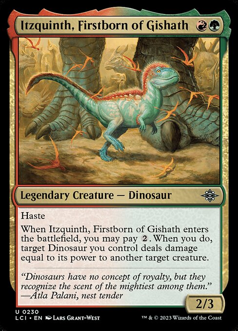 Itzquinth, Firstborn of Gishath - LCI #230