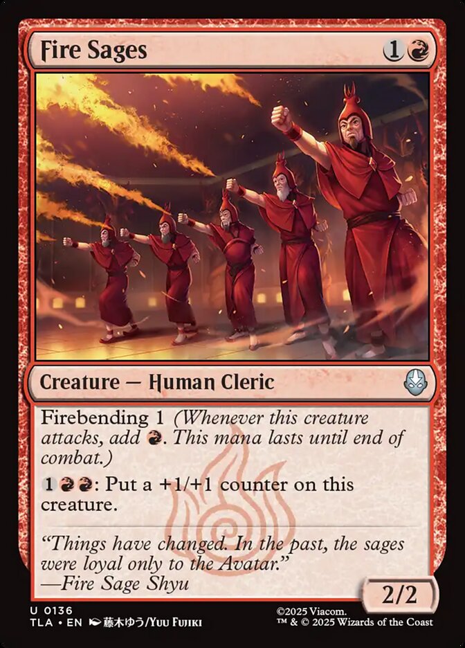 Fire Sages - TLA #136