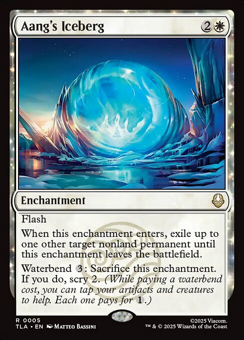 Aang's Iceberg TLA #5 Foil