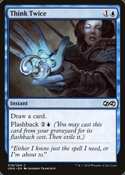 Think Twice - 78 (Normal) Near Mint_Non-Foil