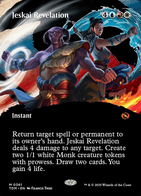 Jeskai Revelation - 361 (Foil) Near Mint_Foil