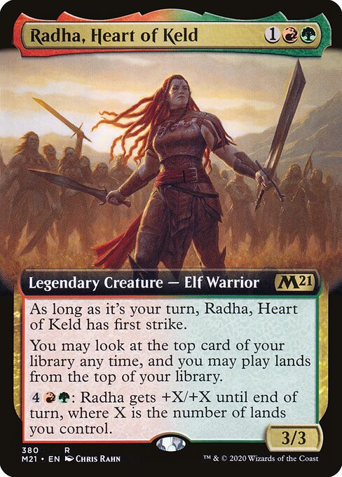Radha, Heart of Keld M21 #380 Foil