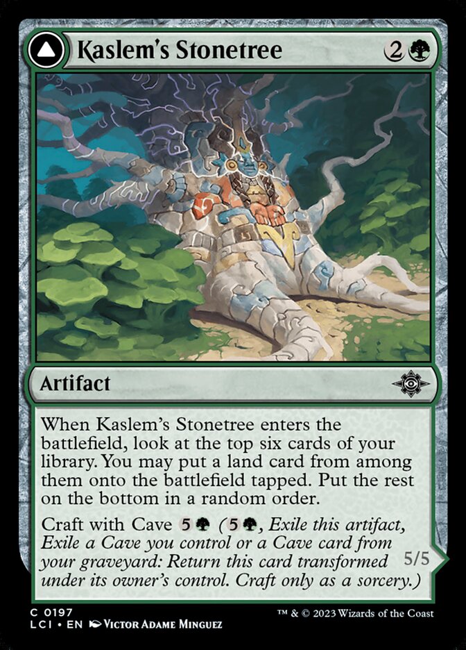 Kaslem's Stonetree // Kaslem's Strider - 197