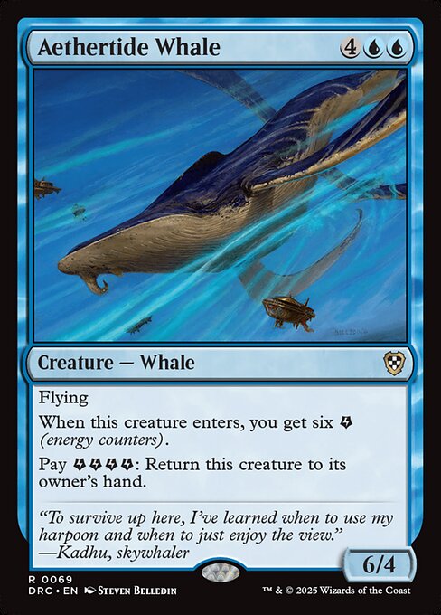 Aethertide Whale DRC #69 Non-Foil