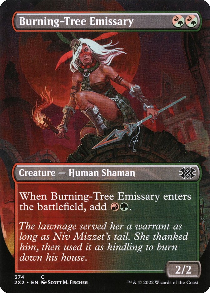 Burning-Tree Emissary - 374 (Foil)