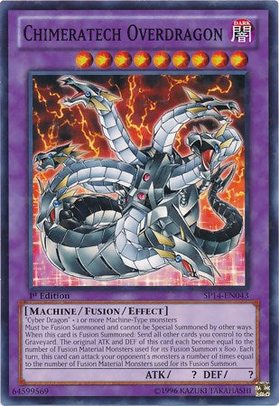 Chimeratech Overdragon (Starfoil) - SP14-EN043 (Foil)