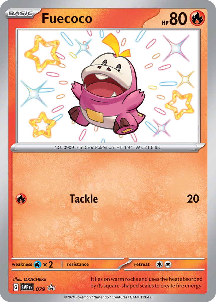 Fuecoco - 79 (Foil) Near Mint_Foil