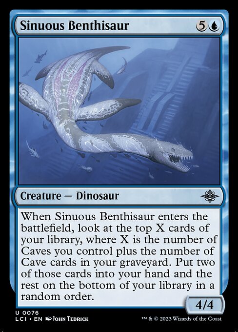 Sinuous Benthisaur - LCI #76
