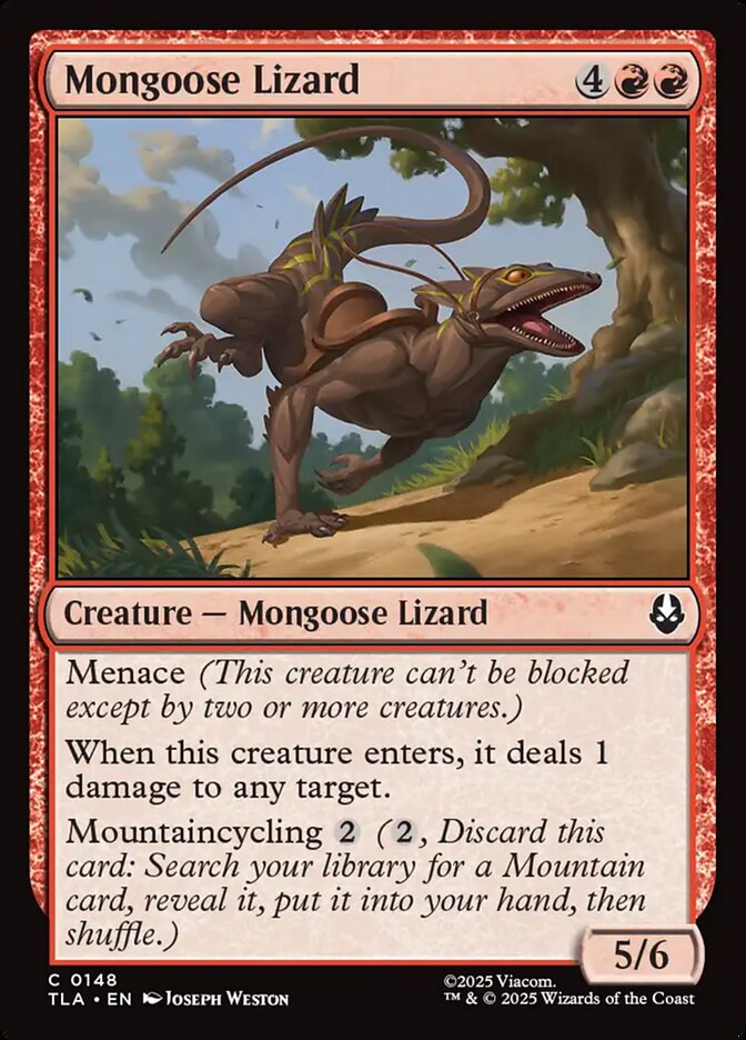 Mongoose Lizard - TLA #148