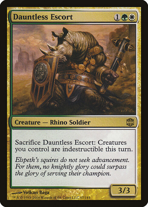 Dauntless Escort - ARB #67 Foil