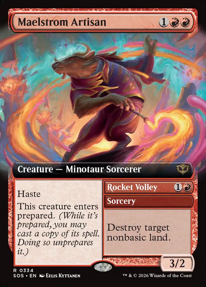 Maelstrom Artisan // Rocket Volley - 334 (Foil)