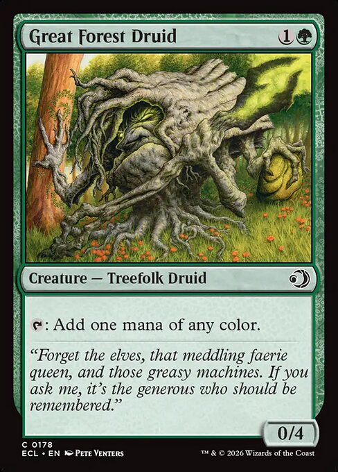 Great Forest Druid - ECL #178