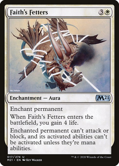 Faith's Fetters - 17 (Foil) Near Mint_Foil