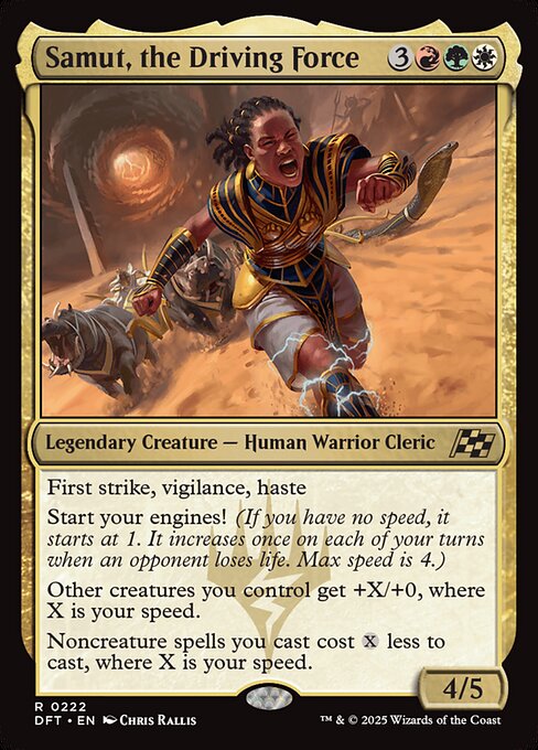 Samut, the Driving Force DFT #222 Non-Foil