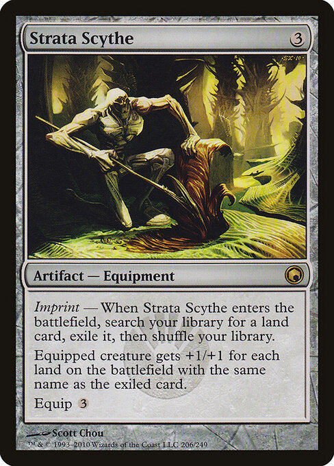 Strata Scythe - SOM #206 Foil