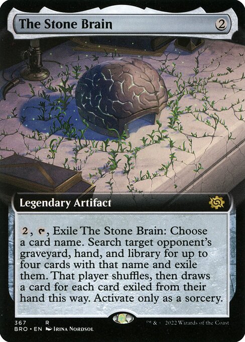 The Stone Brain BRO #367 Non-Foil