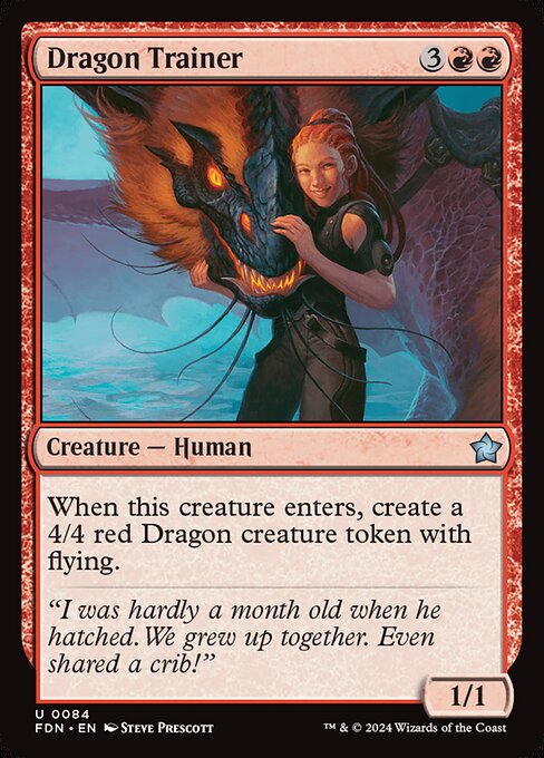 Dragon Trainer (Non Foil) near_mint