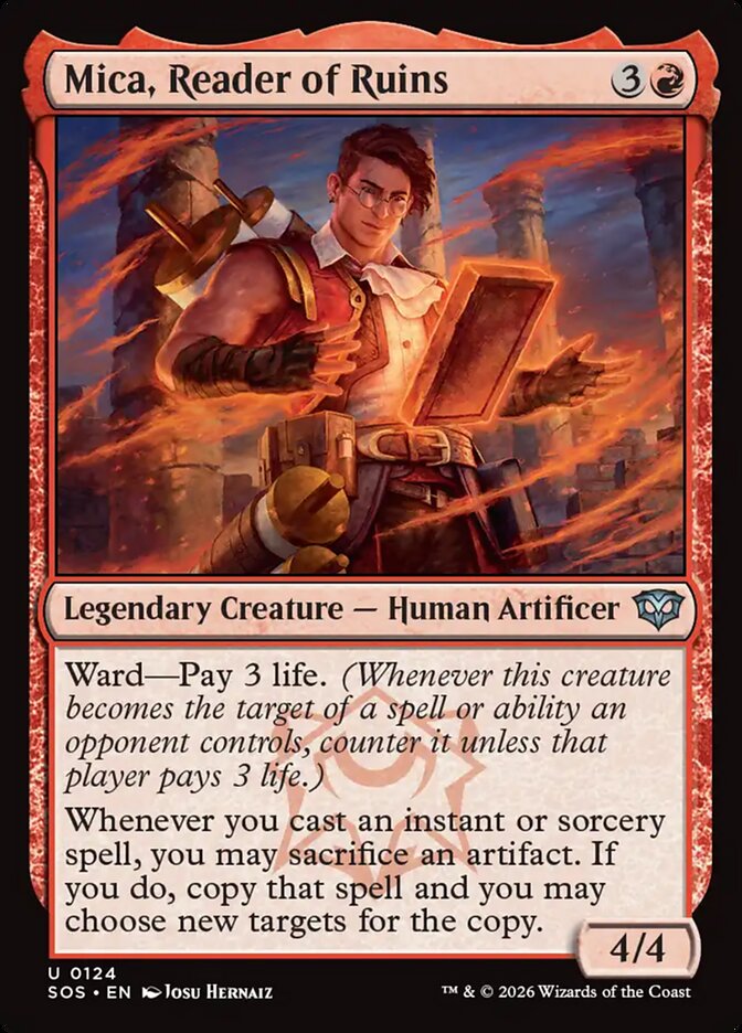 Mica, Reader of Ruins - 124 (Foil)