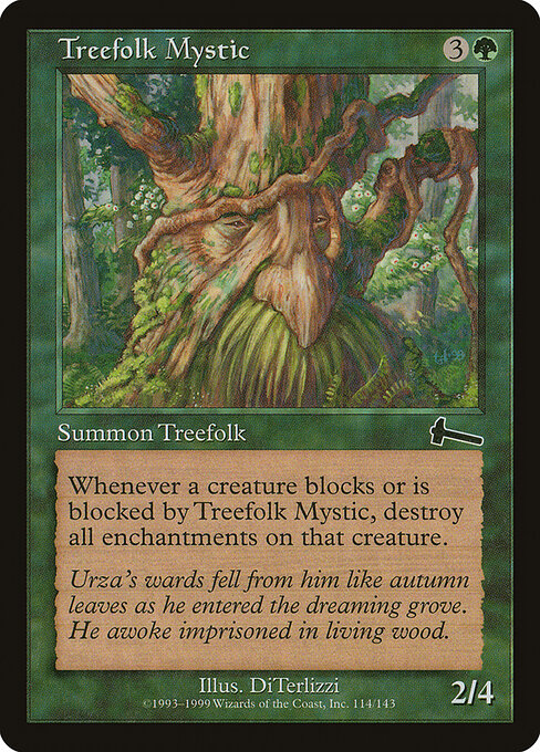 Treefolk Mystic ULG #114 Non-Foil