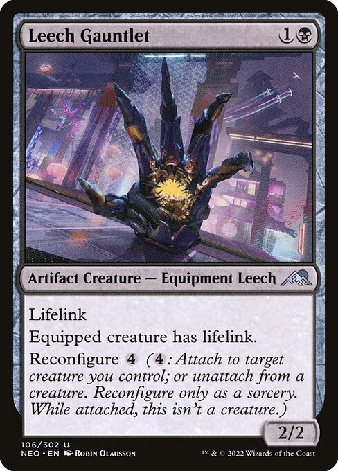 Leech Gauntlet NEO #106 Non-Foil