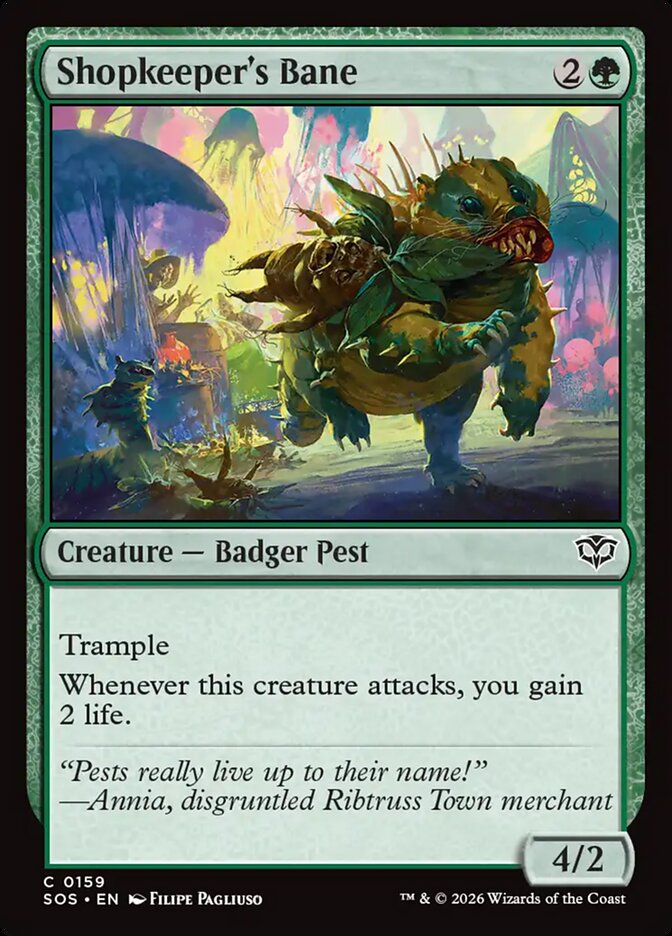 Shopkeeper's Bane - 159 (Foil)