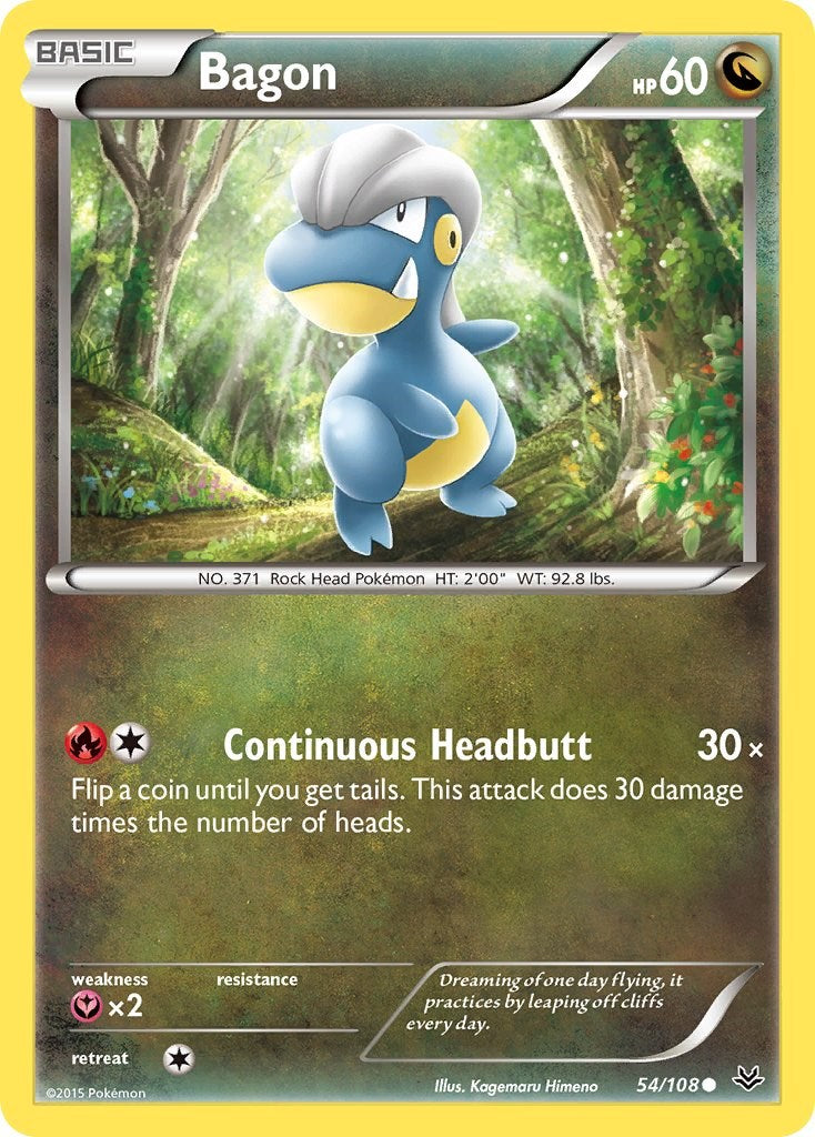 Bagon (54) – XY - Roaring Skies