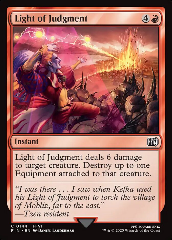 Light of Judgment - 144 (Foil) (JP)
