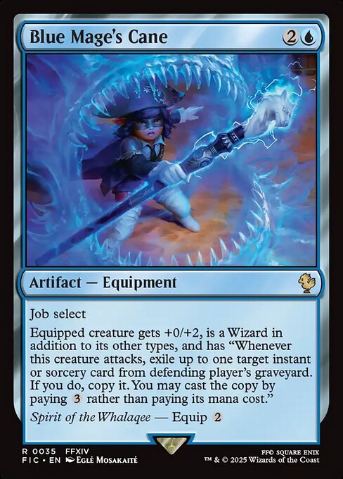 Blue Mage's Cane FIC #35 Non-Foil