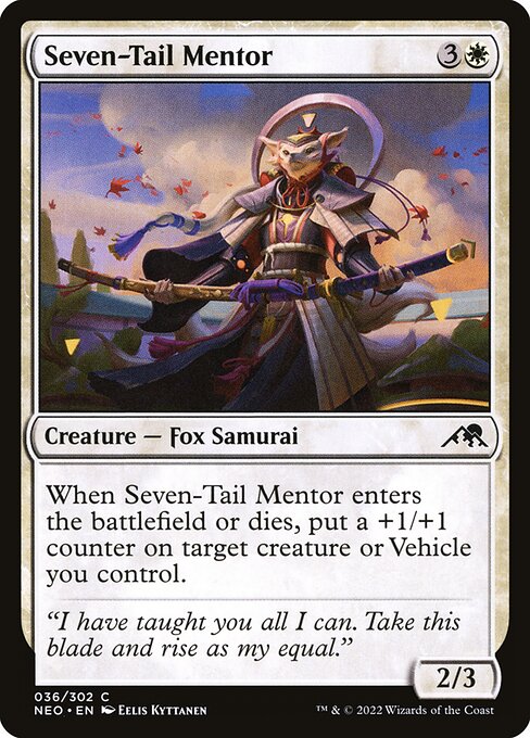 Seven-Tail Mentor NEO #36 Non-Foil