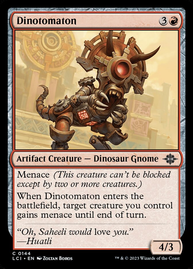 Dinotomaton - 144