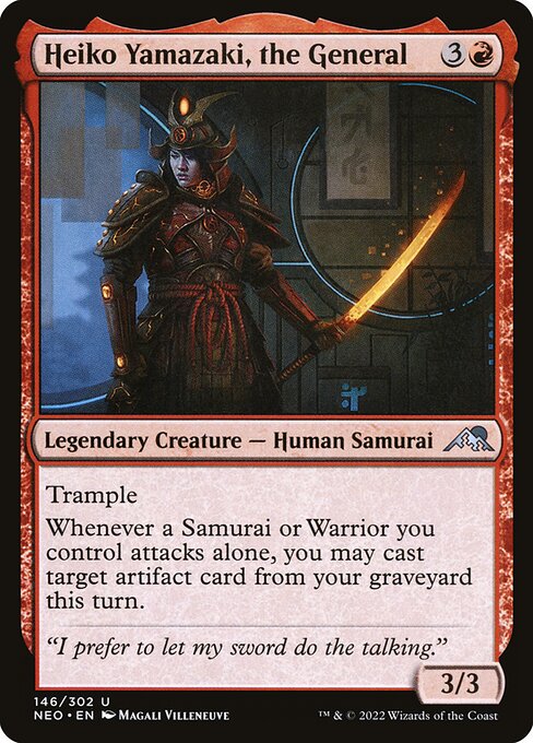 Heiko Yamazaki, the General NEO #146 Non-Foil