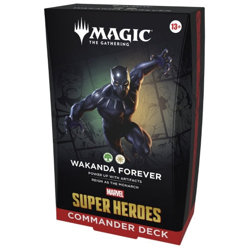 Magic: The Gathering - Marvel Super Heroes Wakanda Forever Commander Deck