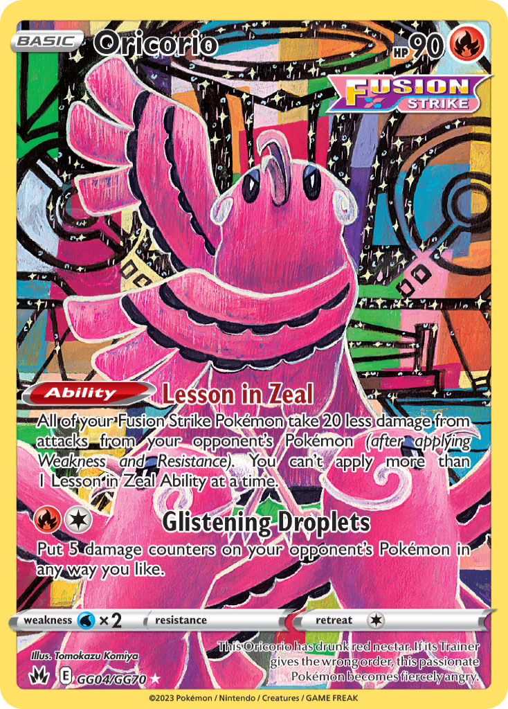 Oricorio - GG04/GG70 (Foil) Near Mint_Foil