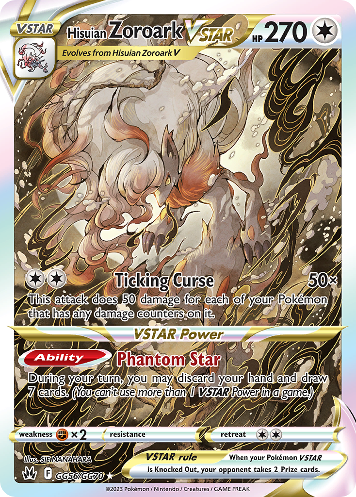 Hisuian Zoroark VSTAR - GG56/GG70 (Foil) Near Mint_Foil