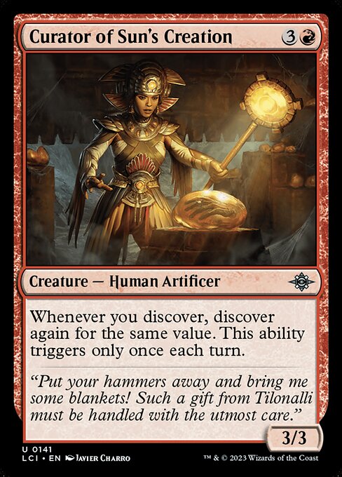 Curator of Sun's Creation - LCI #141