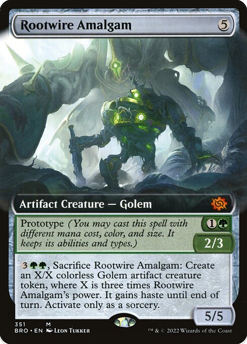 Rootwire Amalgam BRO #351 Foil