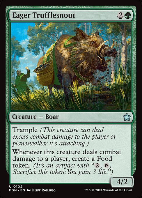Eager Trufflesnout (Non Foil) near_mint