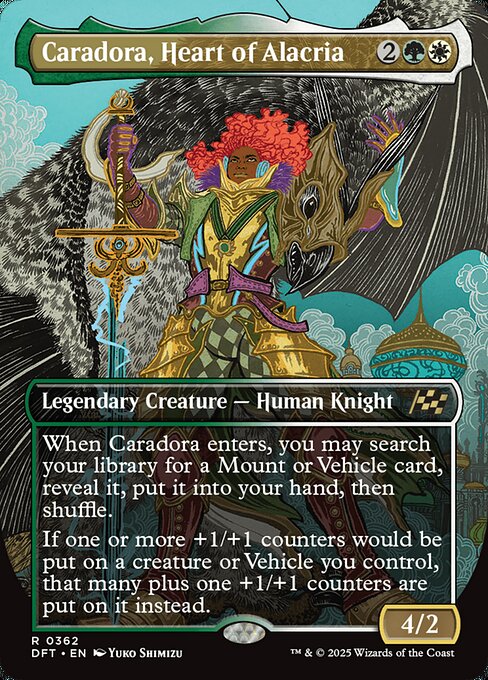 Caradora, Heart of Alacria DFT #362 Non-Foil