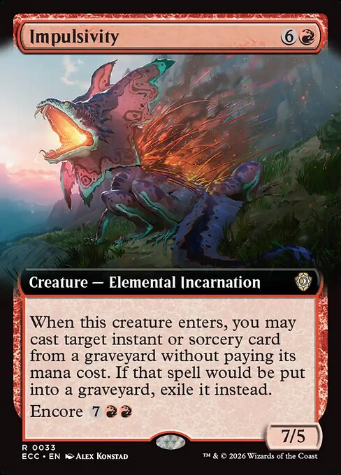 Impulsivity ECC #33 Non-Foil
