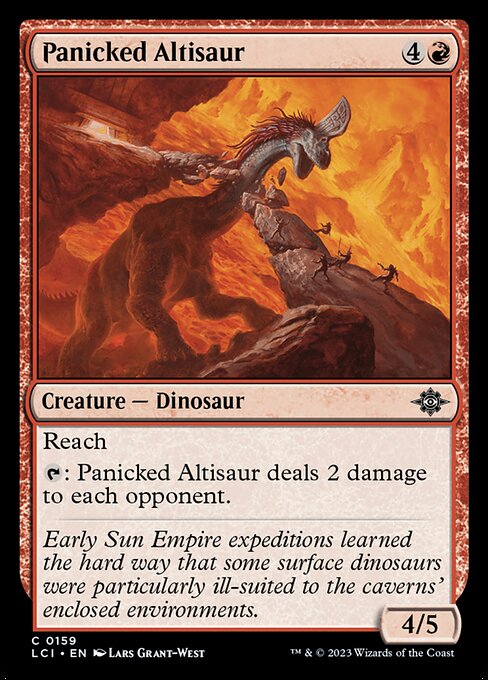 Panicked Altisaur - LCI #159