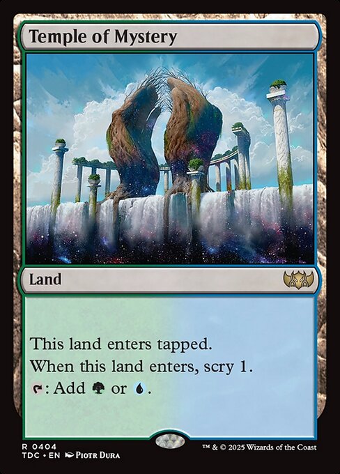 Temple of Mystery TDC #404 Non-Foil